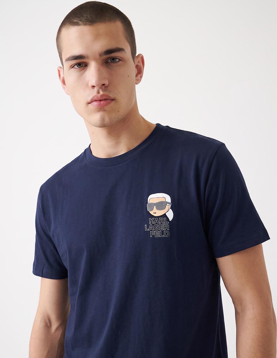Playera cuello redondo para hombre 2