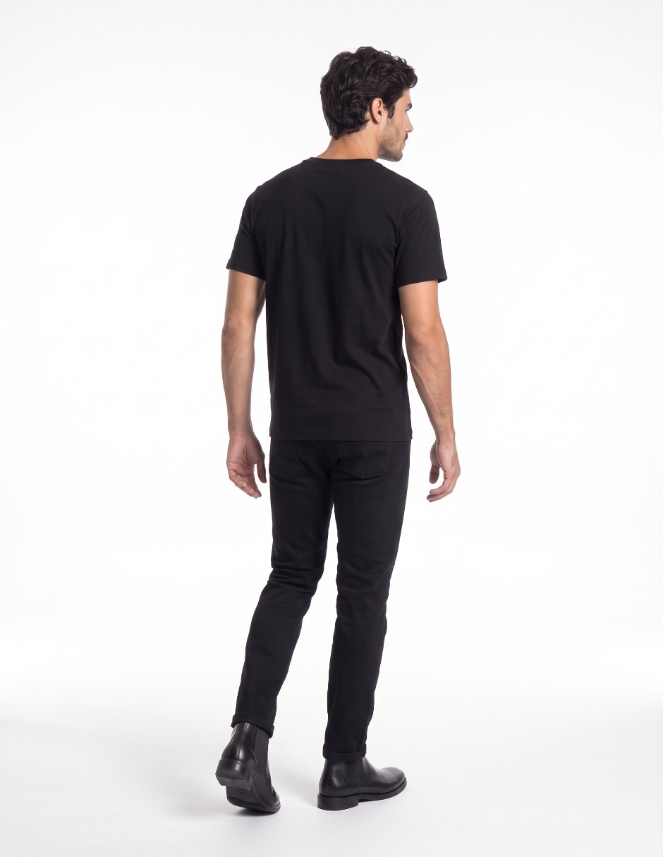 Playera cuello redondo para hombre 2