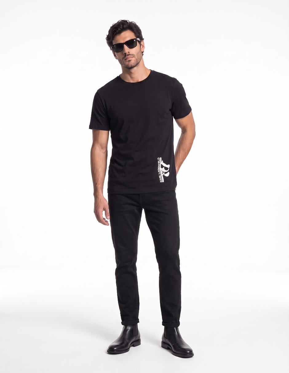 Playera cuello redondo para hombre 4