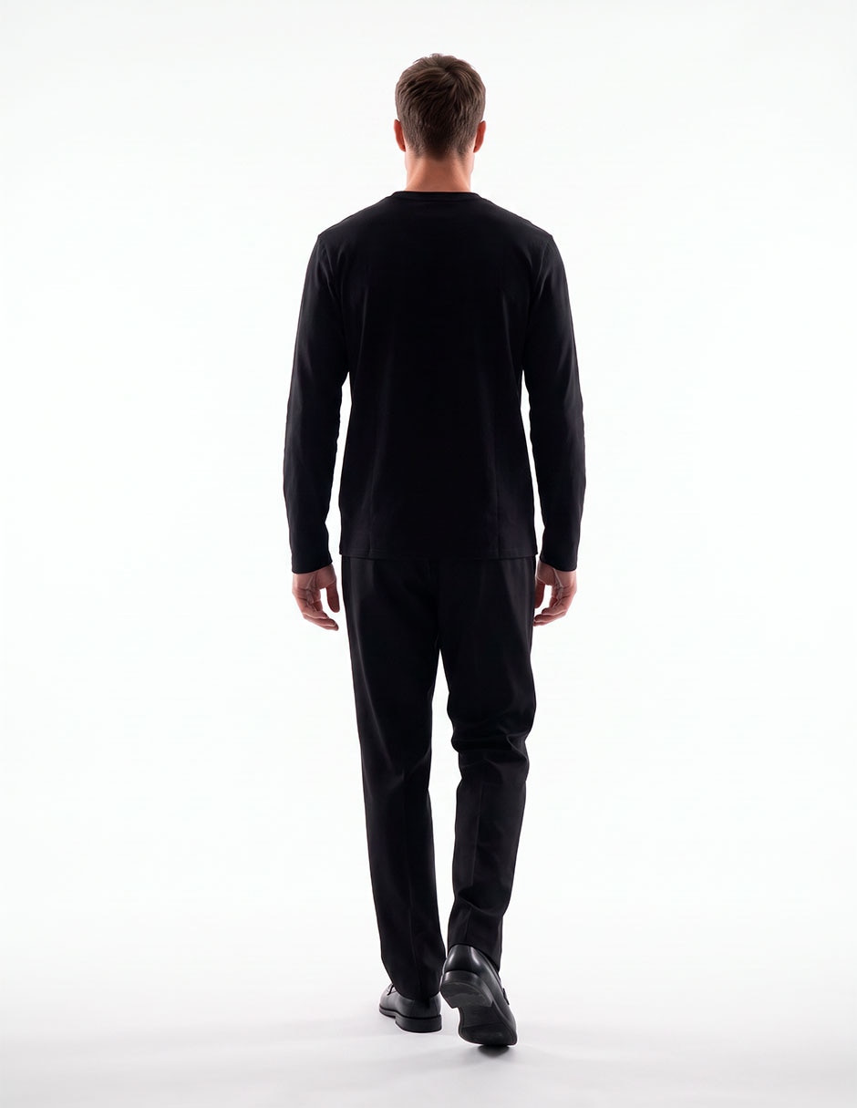 Playera cuello redondo para hombre 4