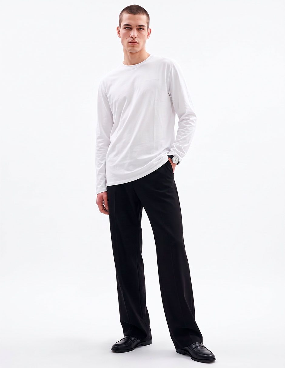 Playera cuello redondo para hombre 4