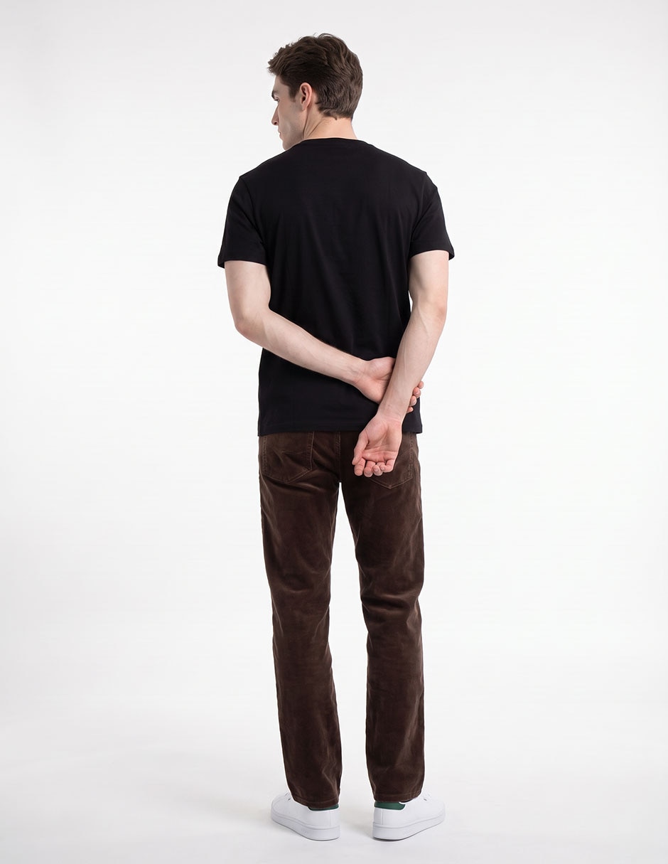 Playera cuello redondo para hombre 4