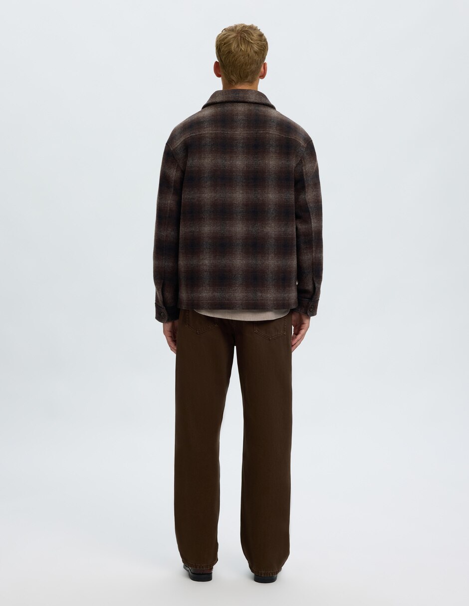 Chamarra casual con bolsillos para hombre 2