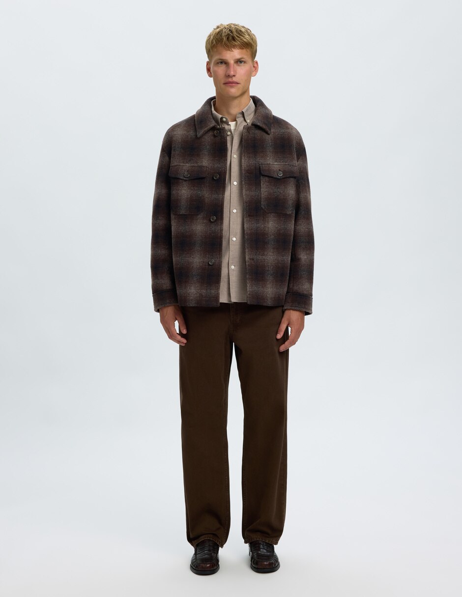 Chamarra casual con bolsillos para hombre 5