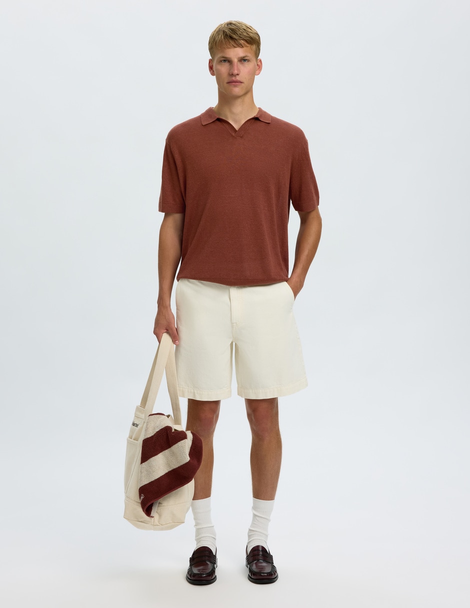 Suéter cuello polo para hombre 2