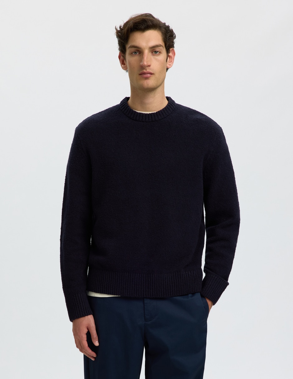 Suéter cuello redondo para hombre Suéter cuello redondo para hombre
