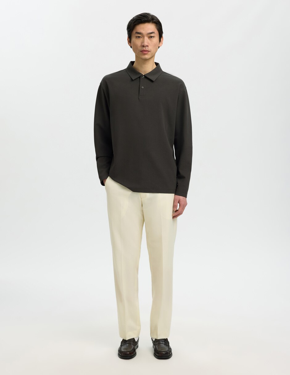 Playera cuello v para hombre 4