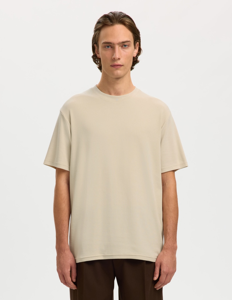 Playera cuello redondo para hombre