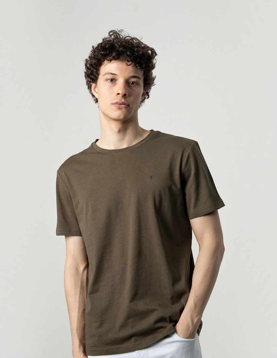 Playera cuello redondo para hombre Playera cuello redondo para hombre