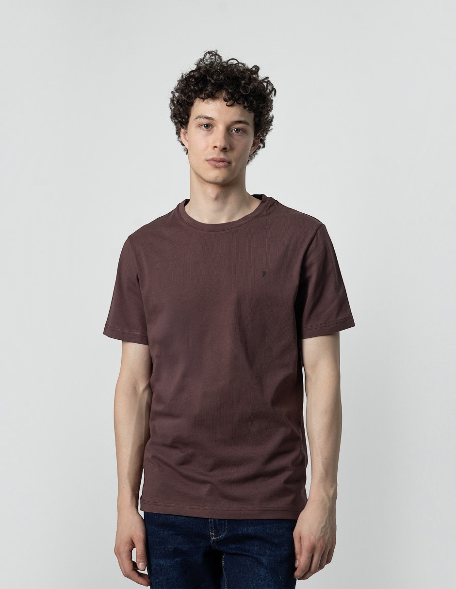 Playera cuello redondo para hombre
