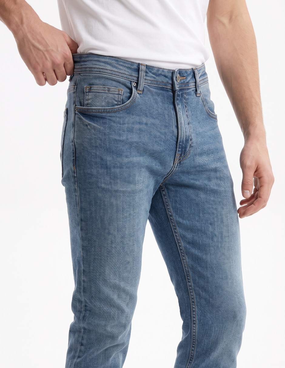 Jeans regular para hombre 4