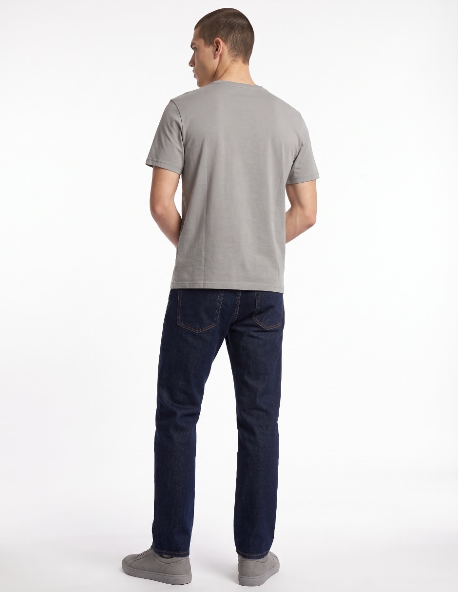 Playera cuello redondo para hombre 2