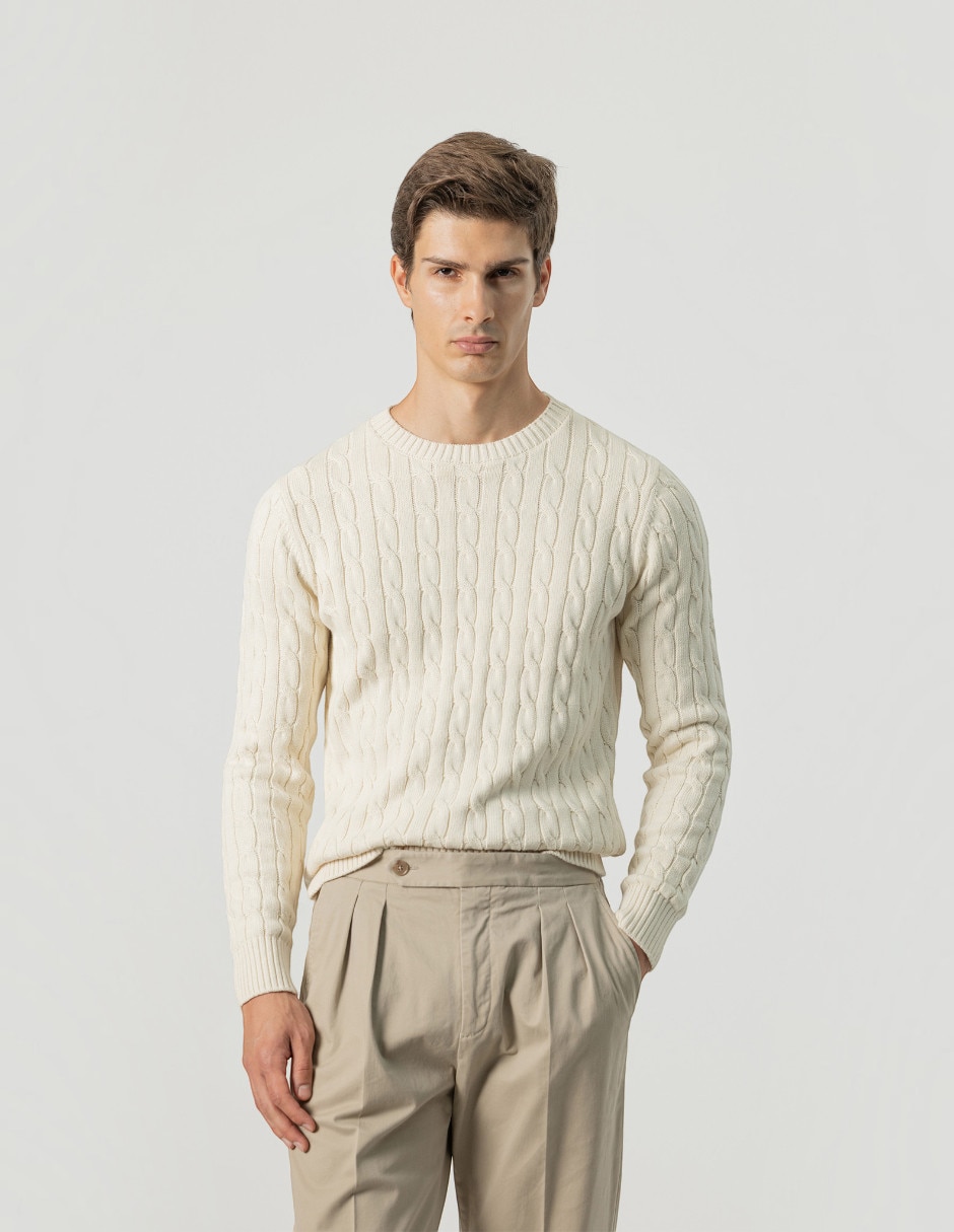 Suéter cuello redondo para hombre 5