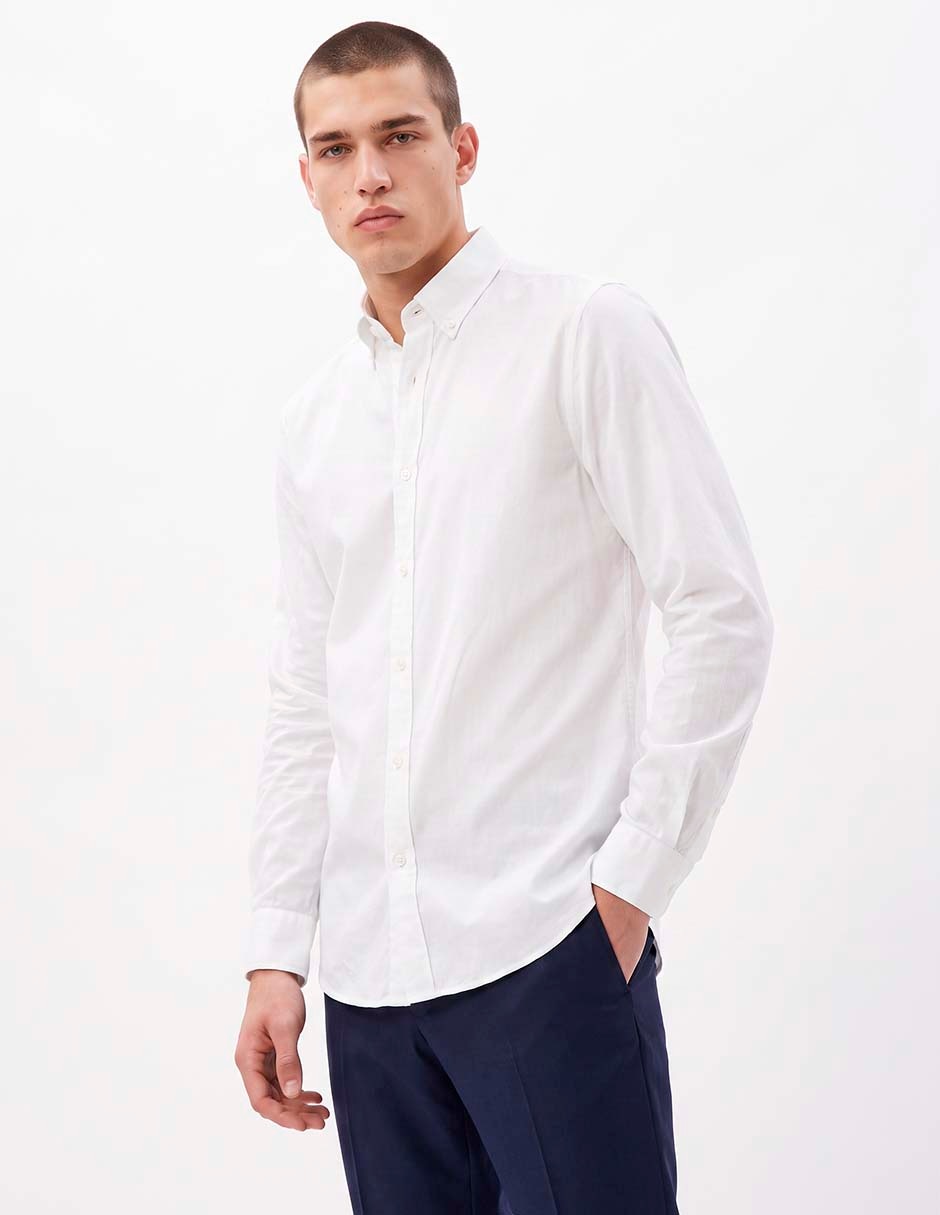 Camisa casual manga larga para hombre Camisa casual manga larga para hombre