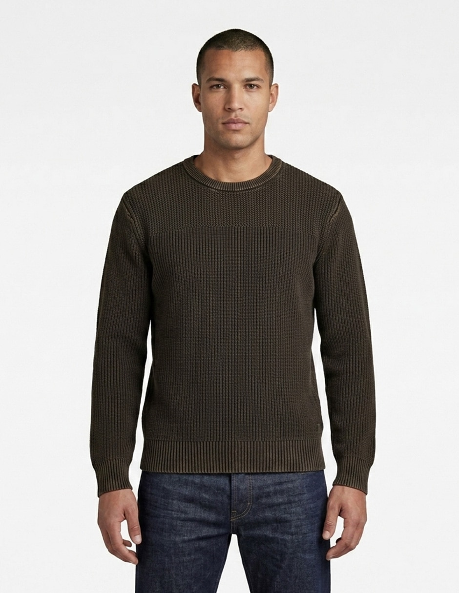 Suéter cuello redondo para hombre Suéter cuello redondo para hombre