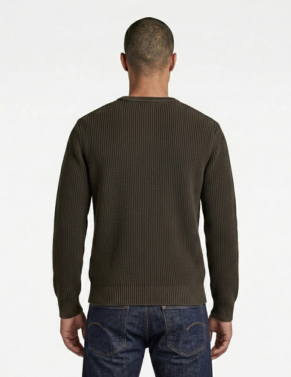 Suéter cuello redondo para hombre 2