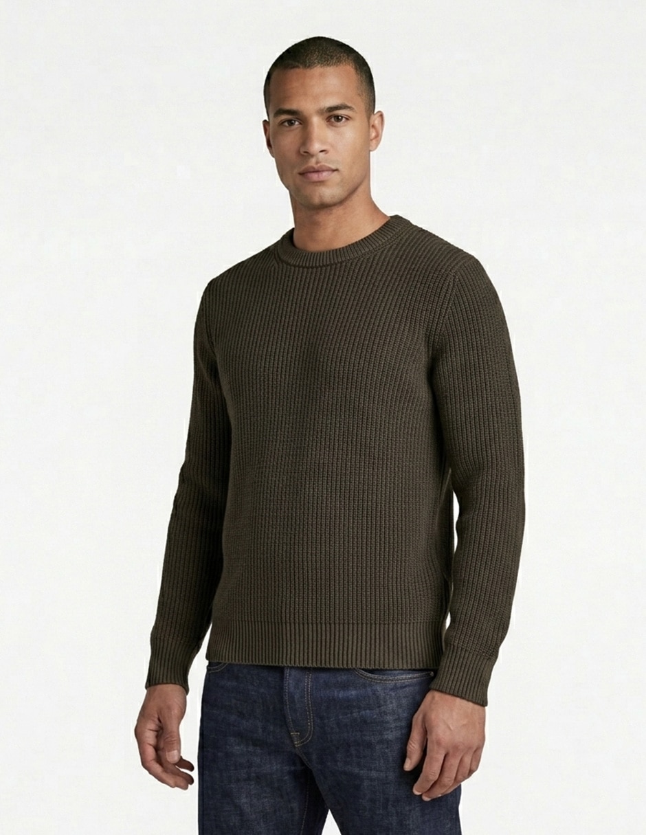 Suéter cuello redondo para hombre 3