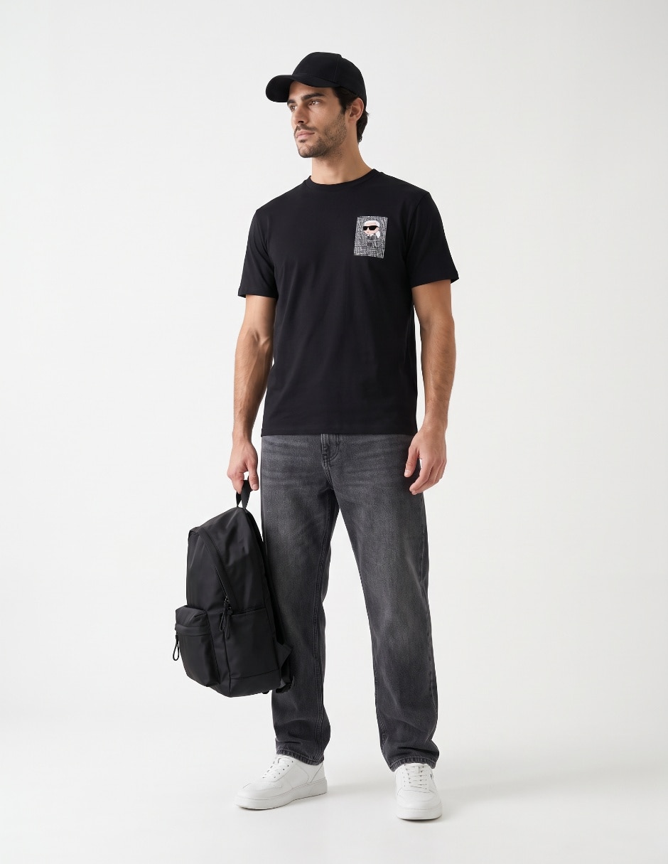 Playera cuello redondo para hombre 4