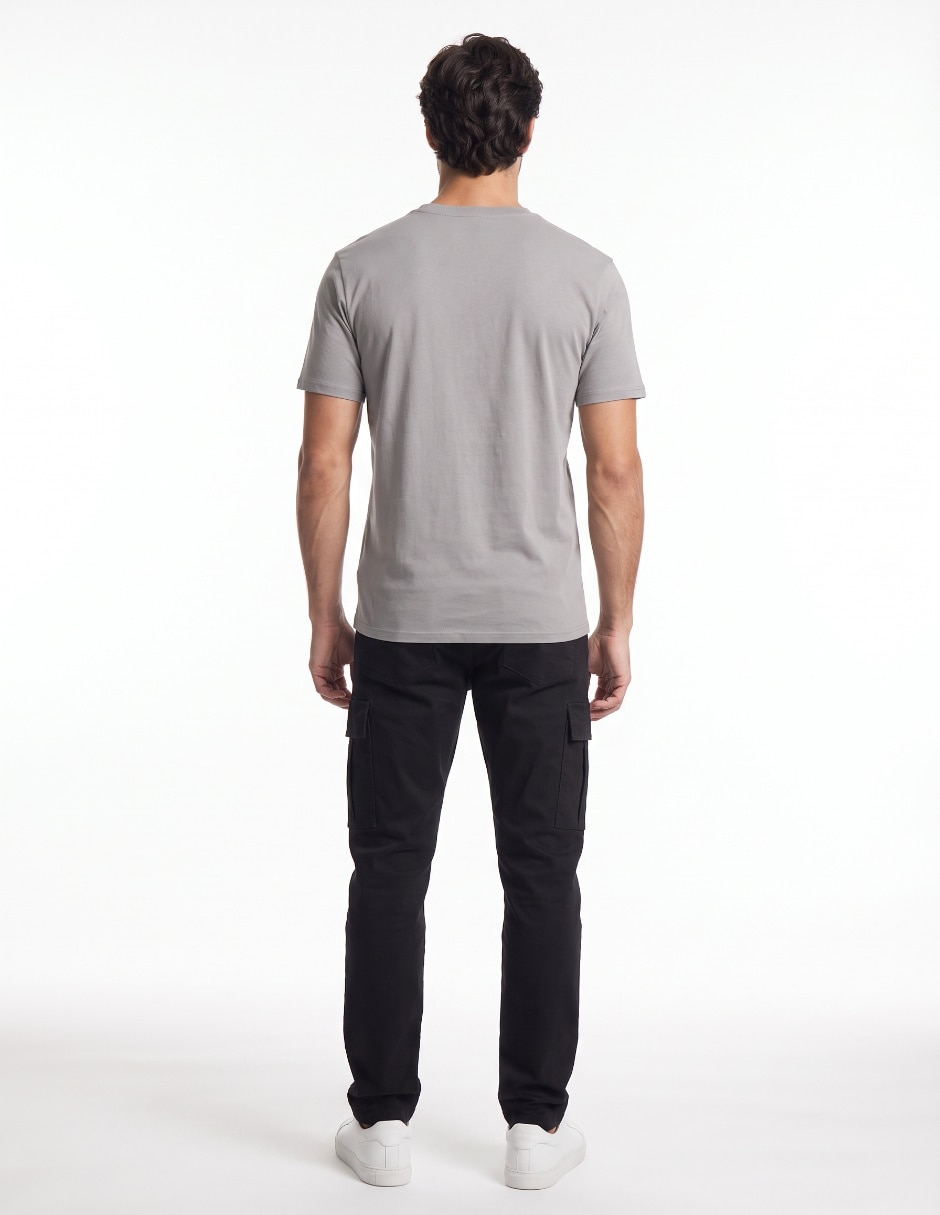 Playera cuello redondo para hombre 2