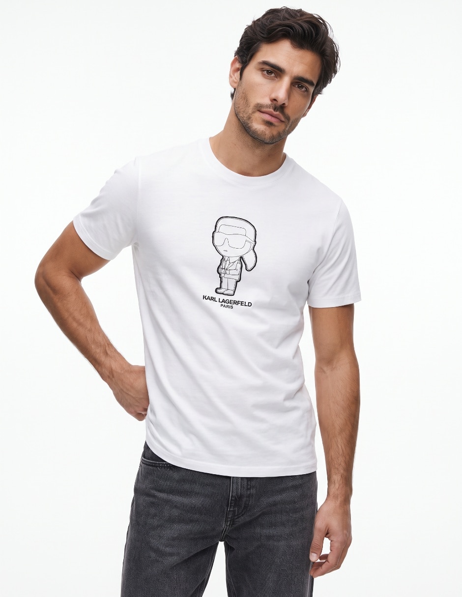 Playera cuello redondo para hombre Playera cuello redondo para hombre