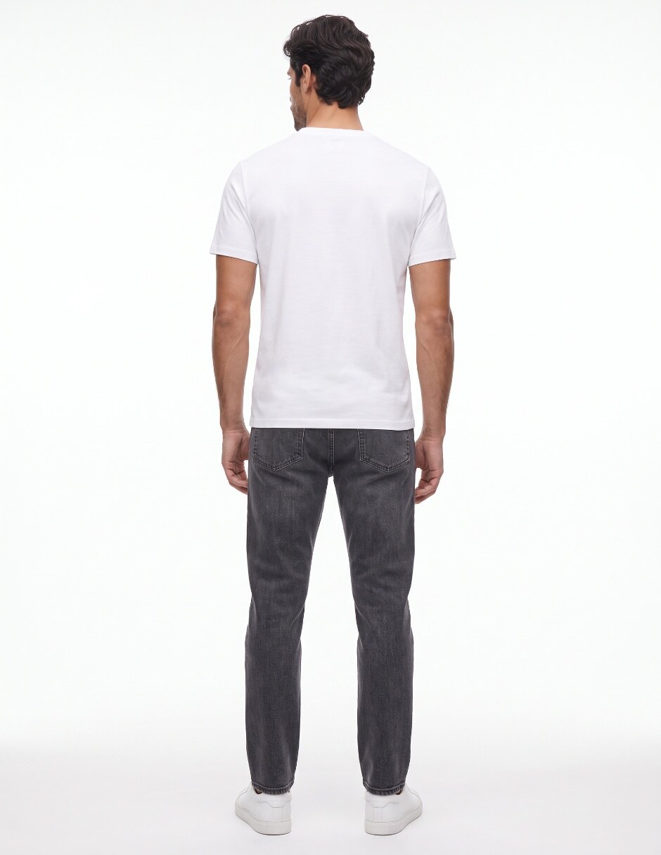 Playera cuello redondo para hombre 2