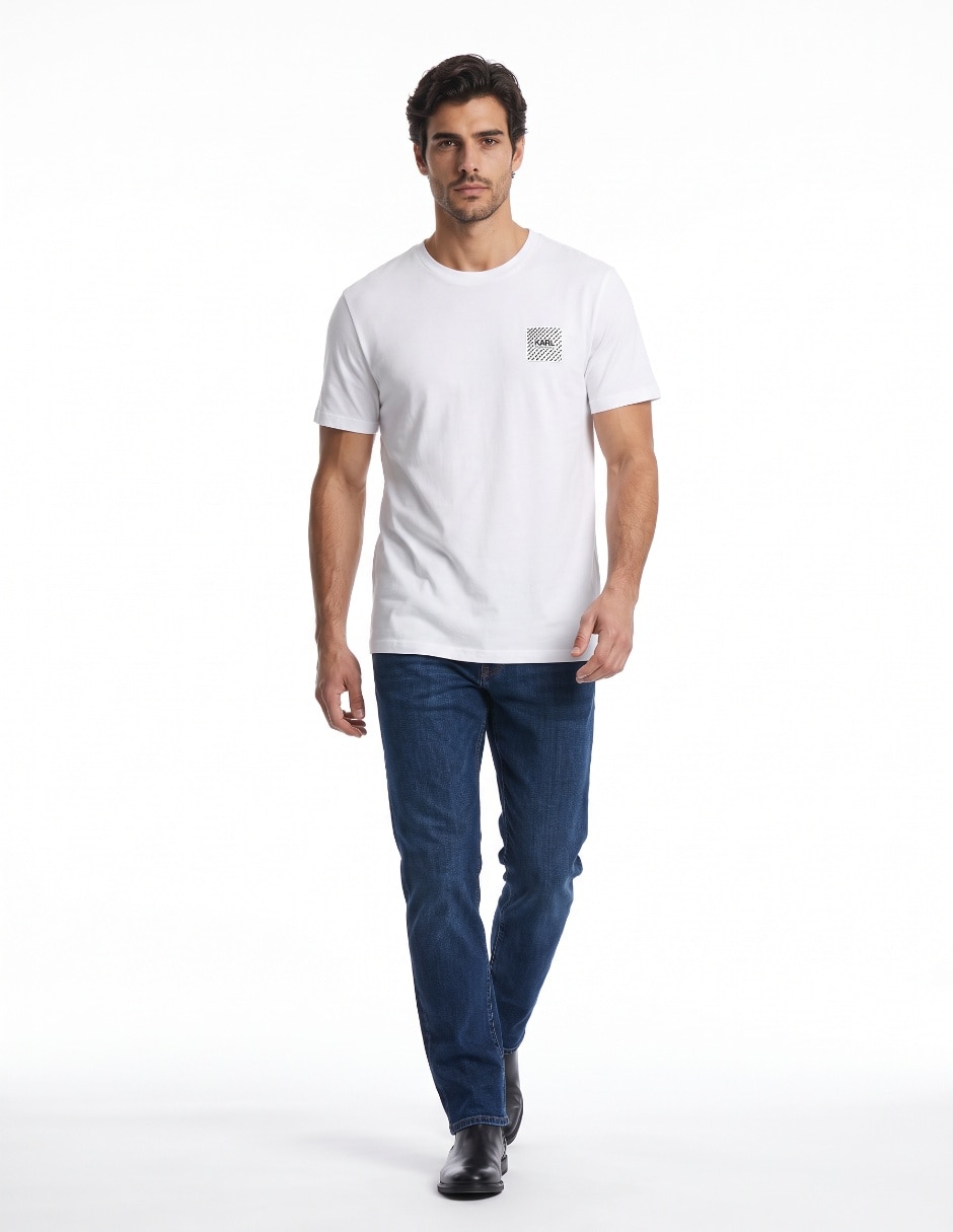 Playera cuello redondo para hombre Playera cuello redondo para hombre