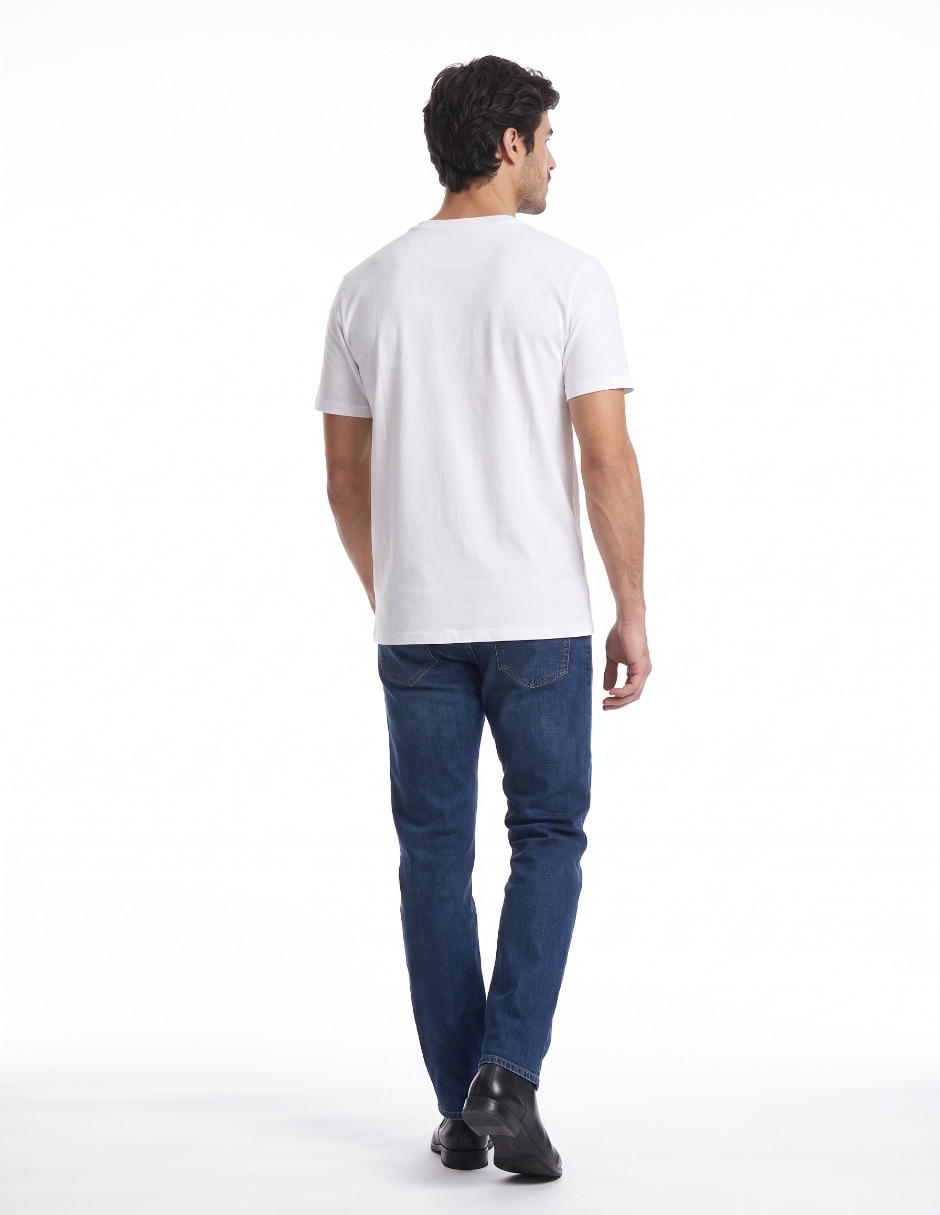Playera cuello redondo para hombre 2
