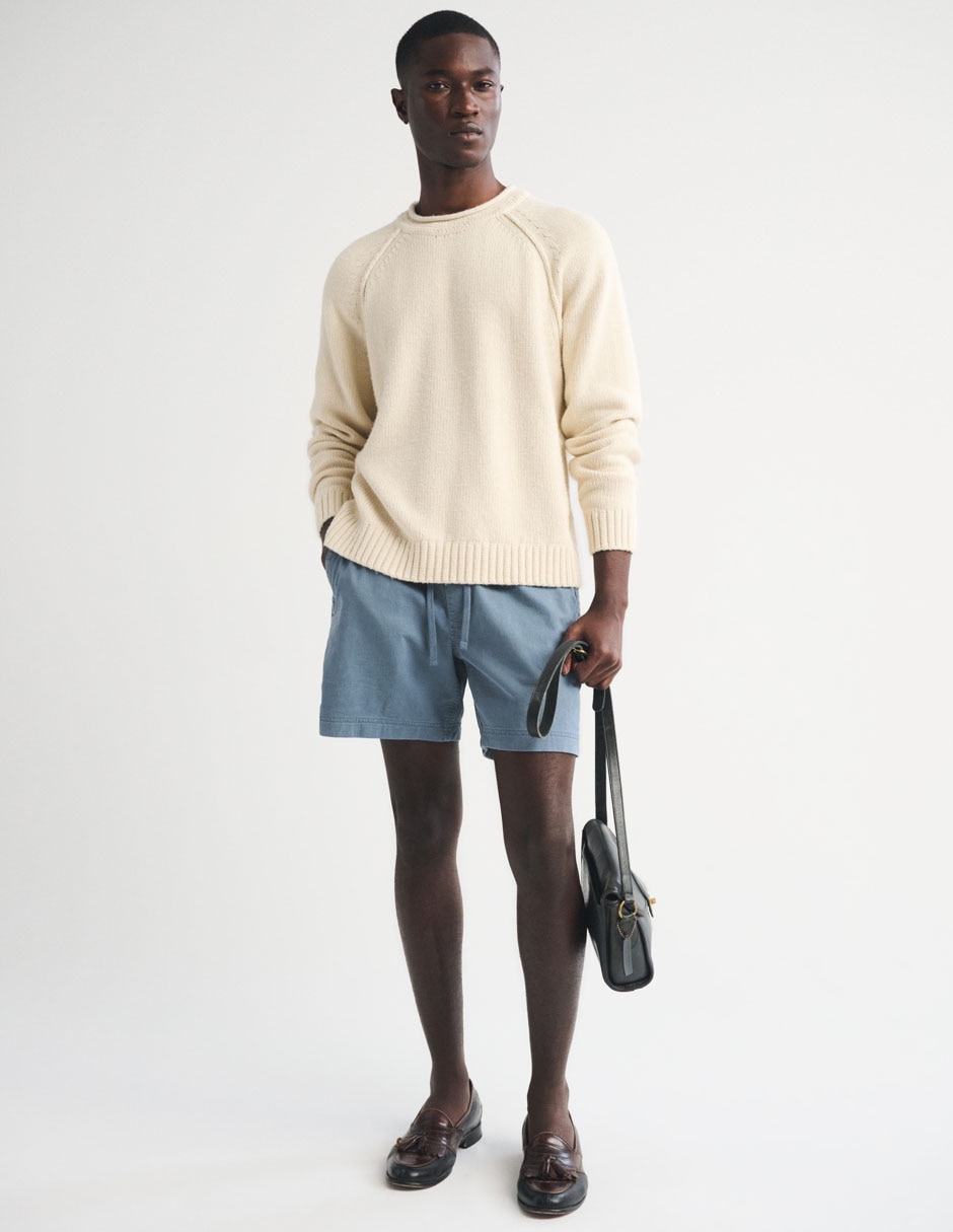 Short de algodón para hombre