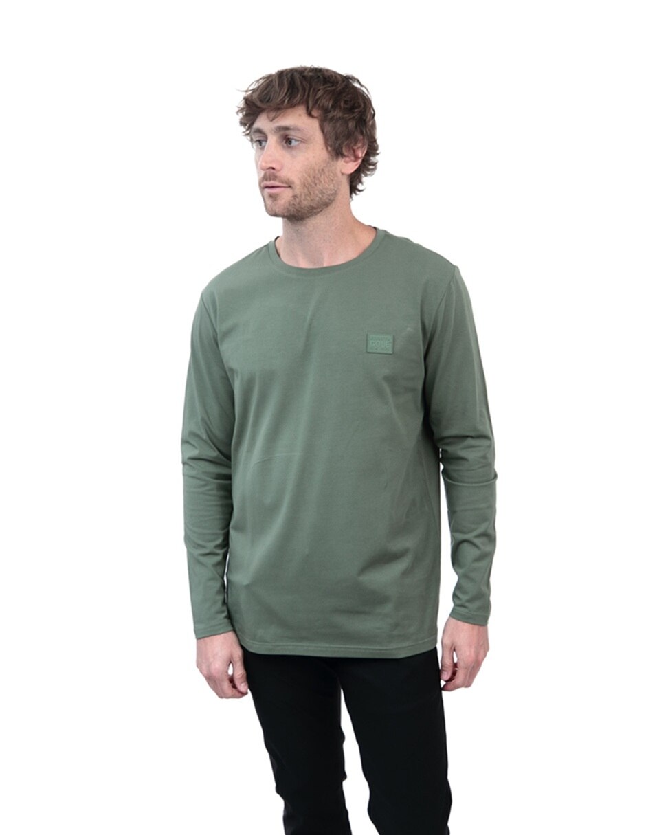 Playera cuello redondo para hombre 2