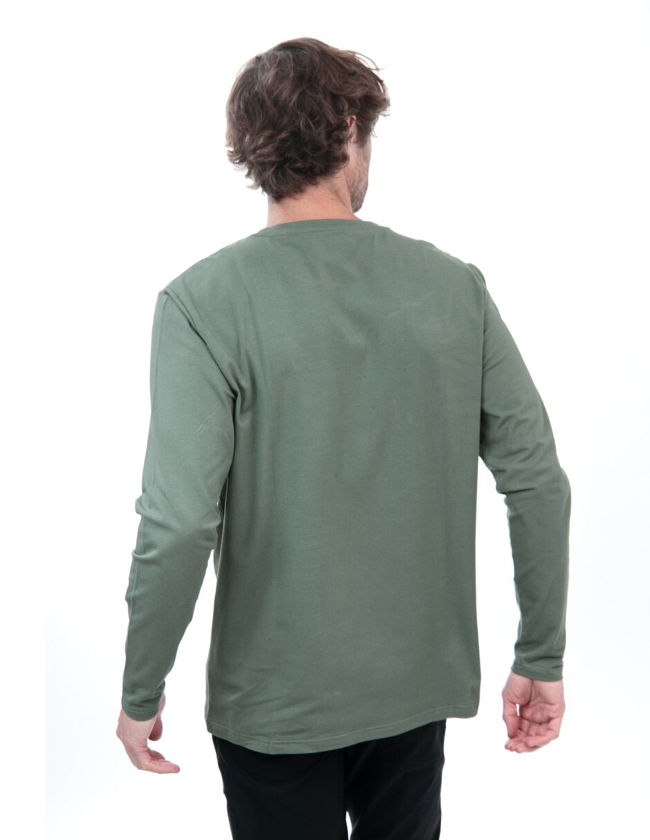 Playera cuello redondo para hombre 3