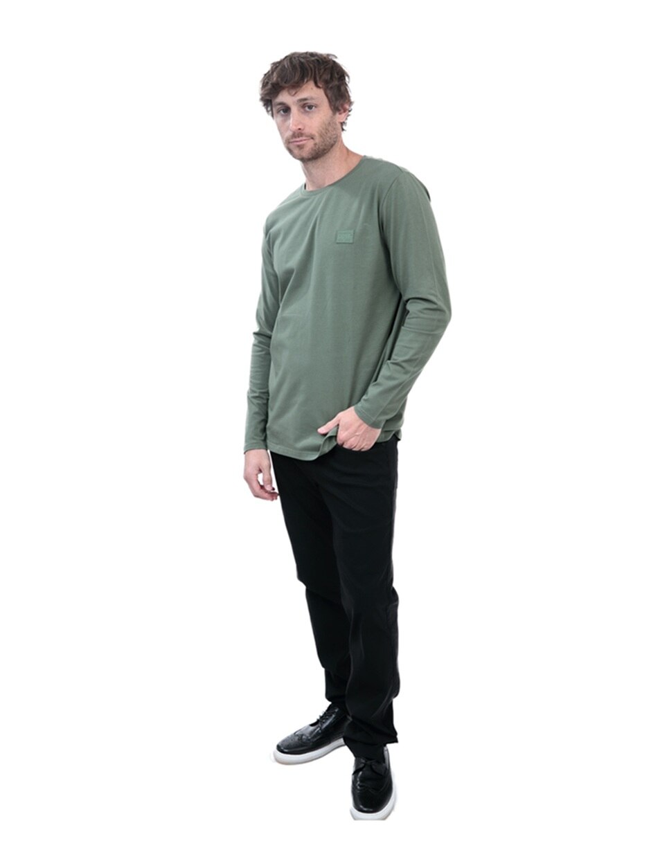 Playera cuello redondo para hombre 4