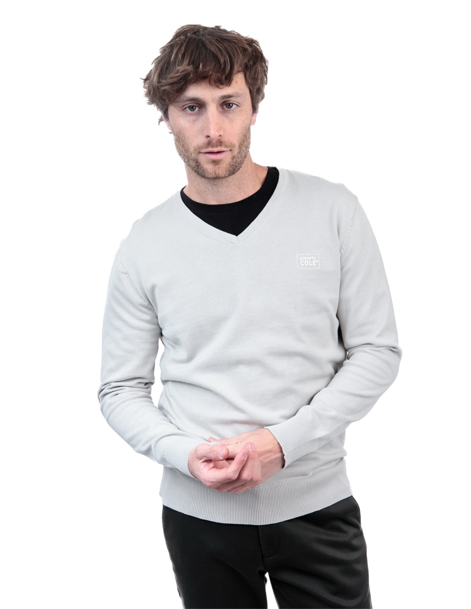 Suéter cuello v para hombre Suéter cuello v para hombre