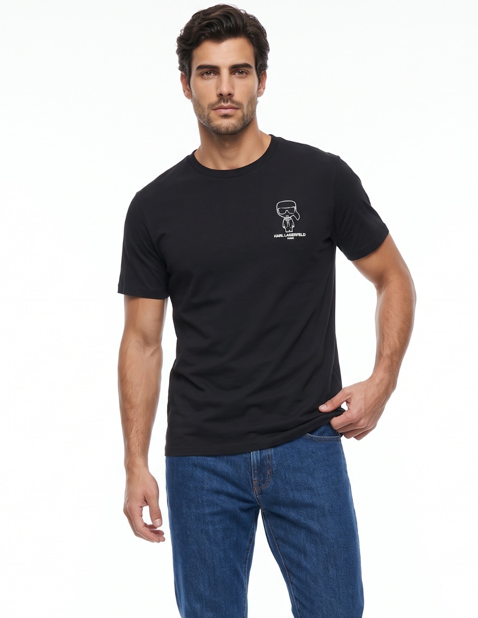 Playera cuello redondo para hombre Playera cuello redondo para hombre