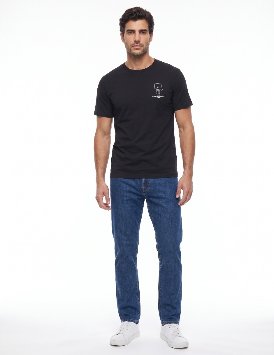 Playera cuello redondo para hombre 4