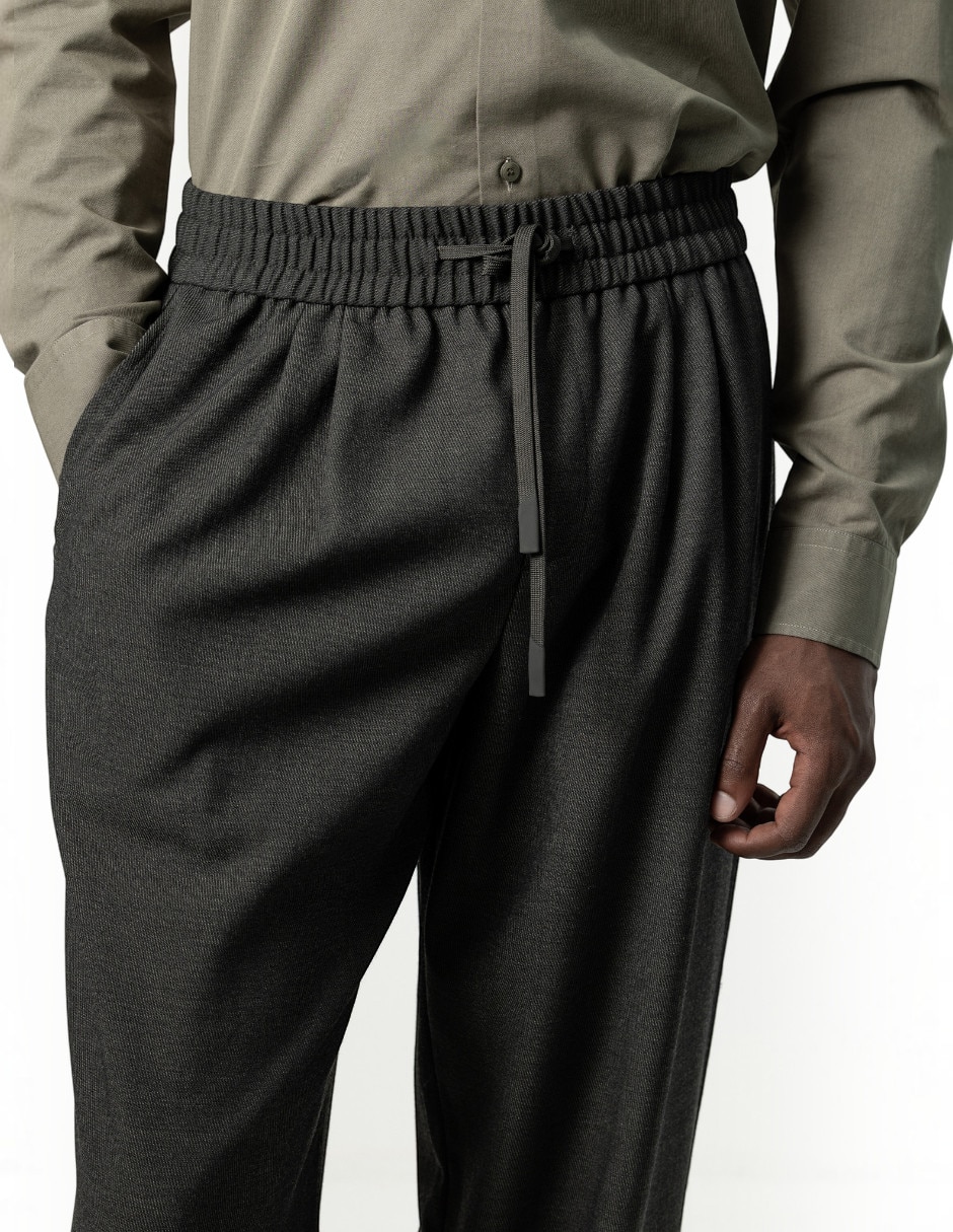 Pantalón casual regular slim para hombre 3