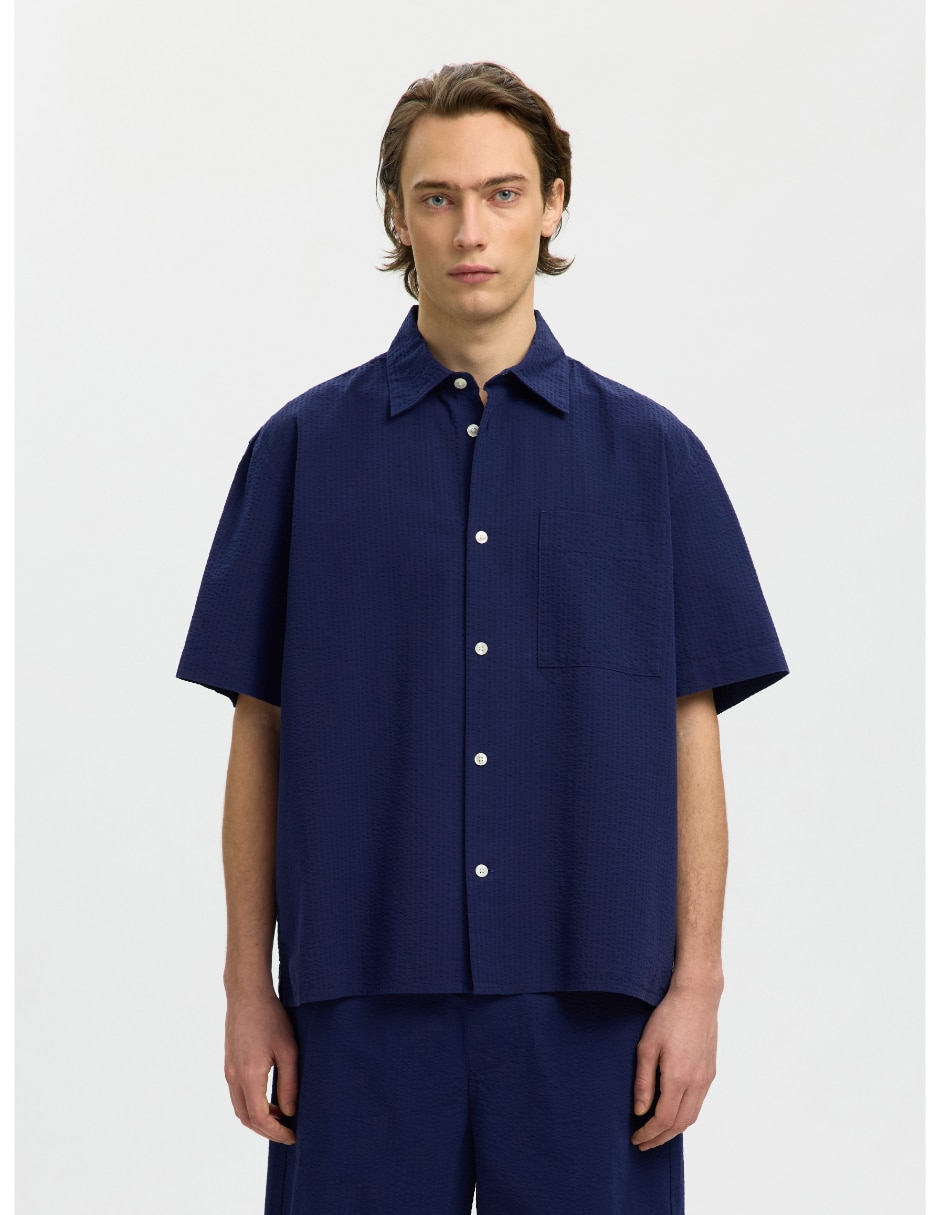 Camisa casual manga corta para hombre Camisa casual manga corta para hombre