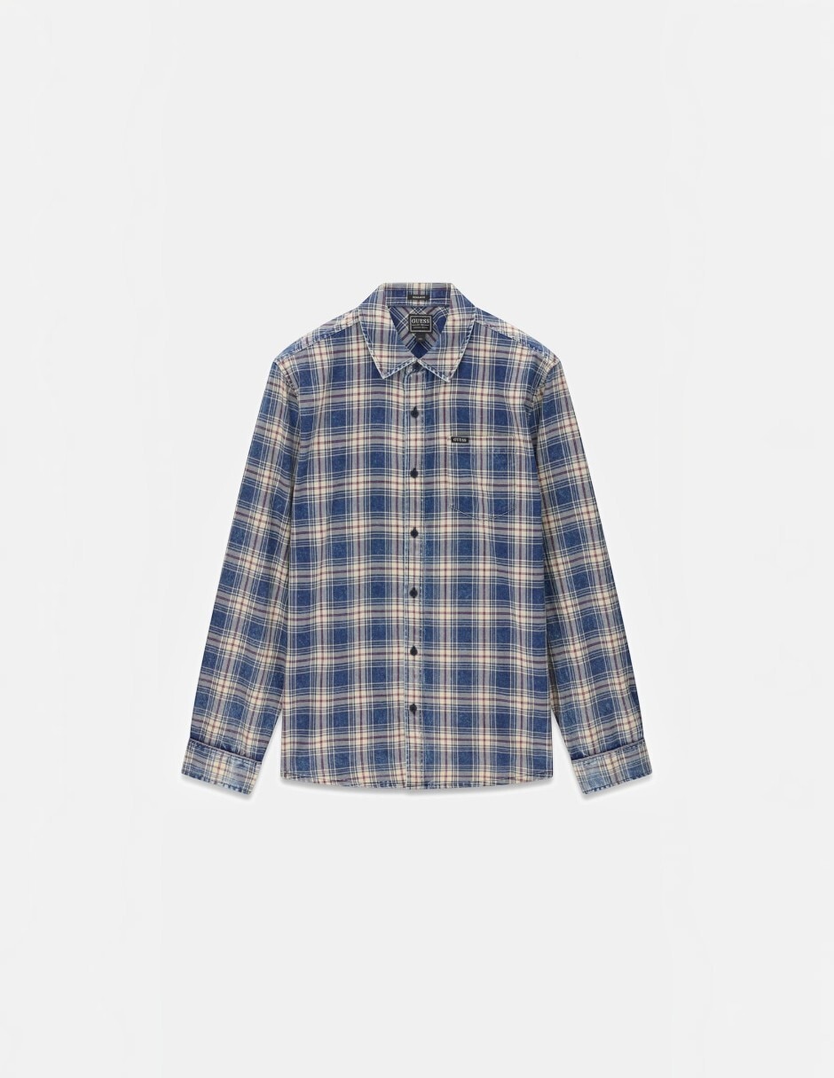 Camisa casual fa26 de algodón manga larga para hombre Camisa casual fa26 de algodón manga larga para hombre