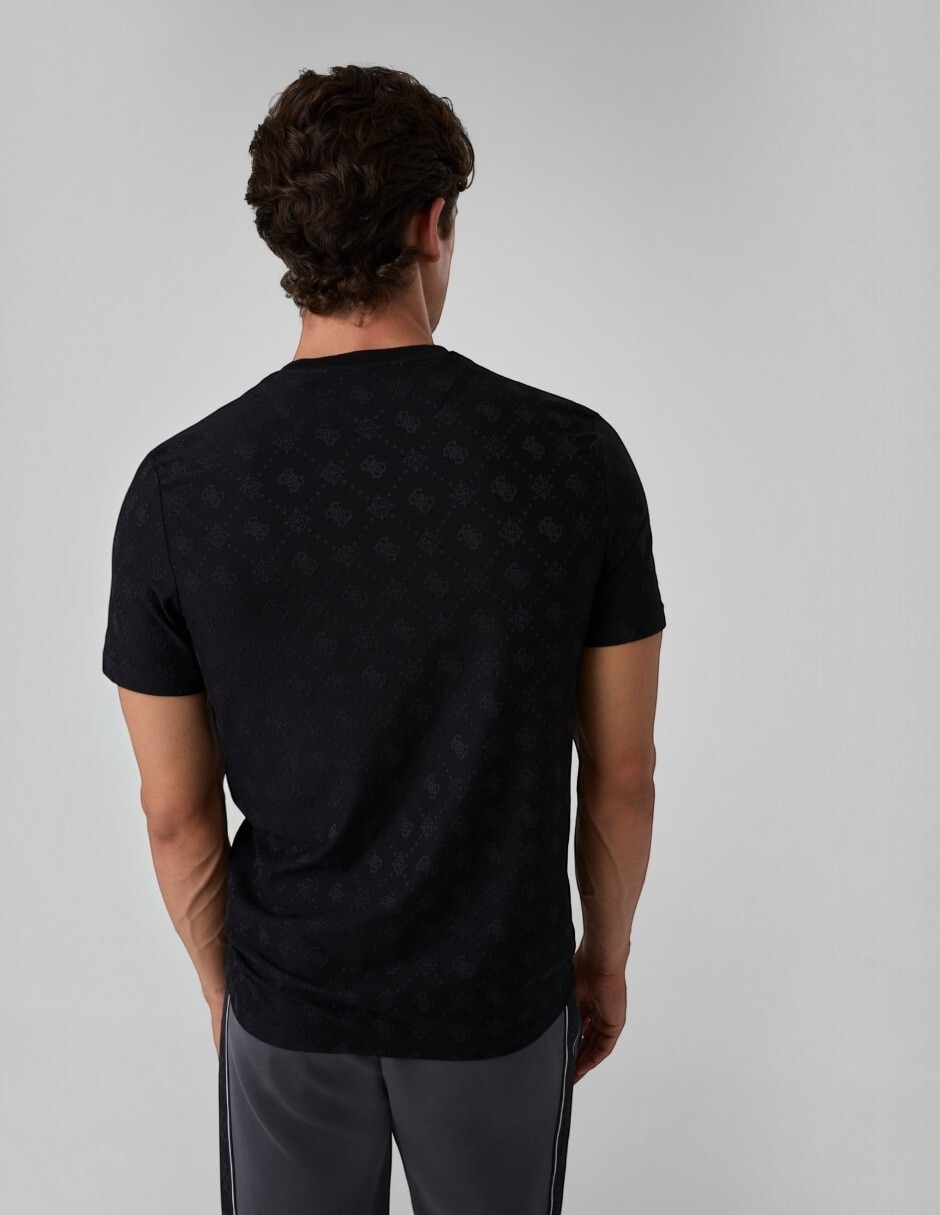 Playera T-Shirt-Slub T Ss cuello redondo para hombre 4