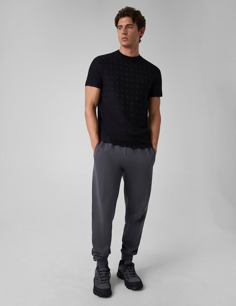Playera T-Shirt-Slub T Ss cuello redondo para hombre 3
