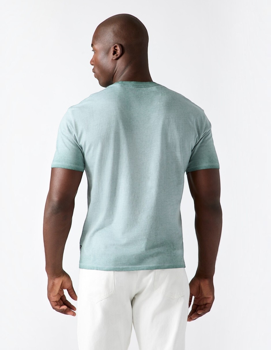 Playera cuello redondo para hombre 3