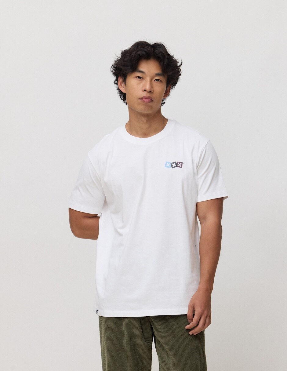 Playera cuello redondo para hombre