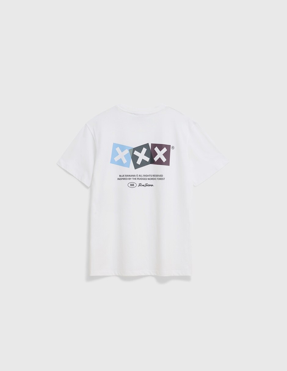 Playera cuello redondo para hombre