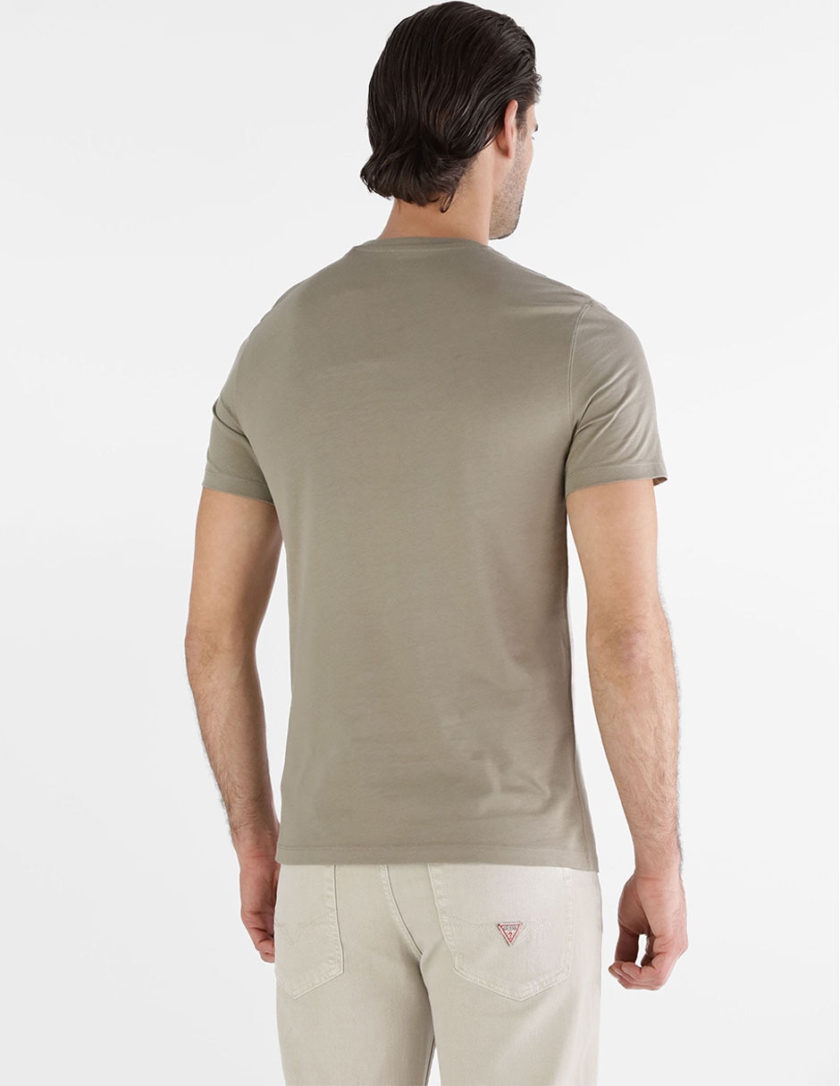 Playera cuello redondo para hombre 2