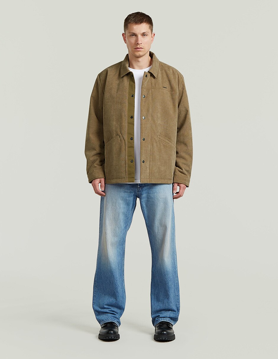 Chamarra bomber con bolsillos para hombre 3