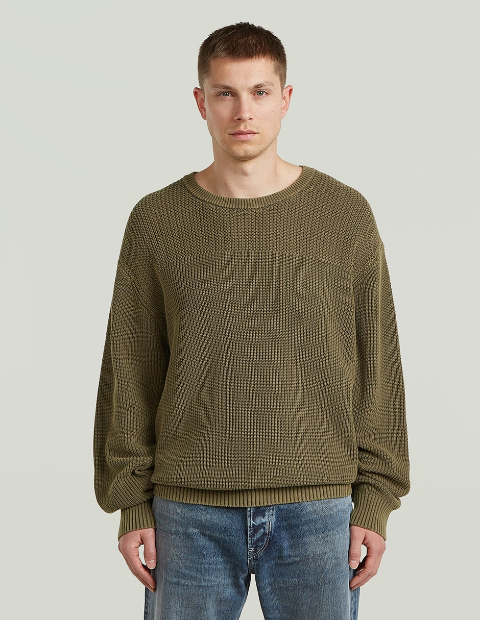 Suéter cuello redondo para hombre Suéter cuello redondo para hombre