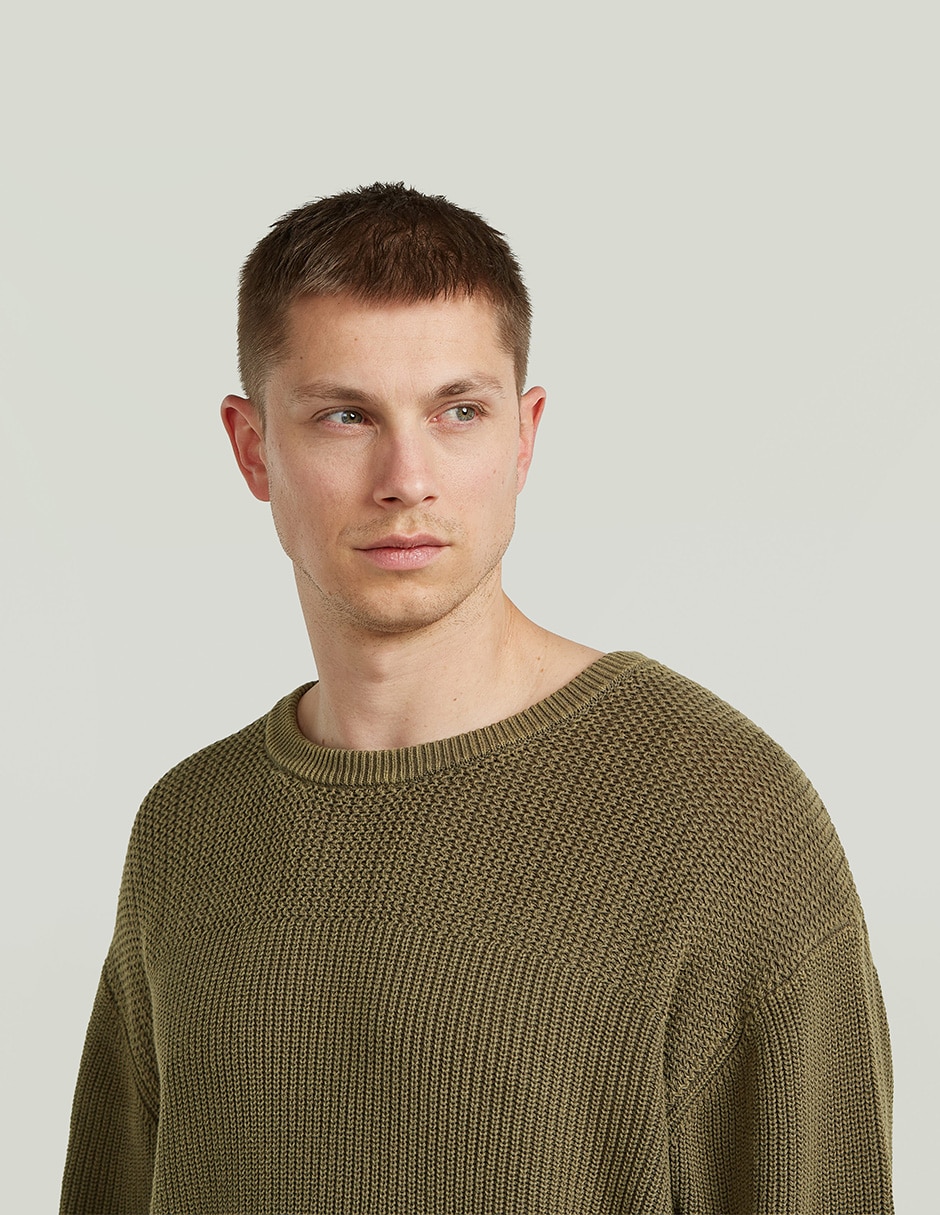 Suéter cuello redondo para hombre 4