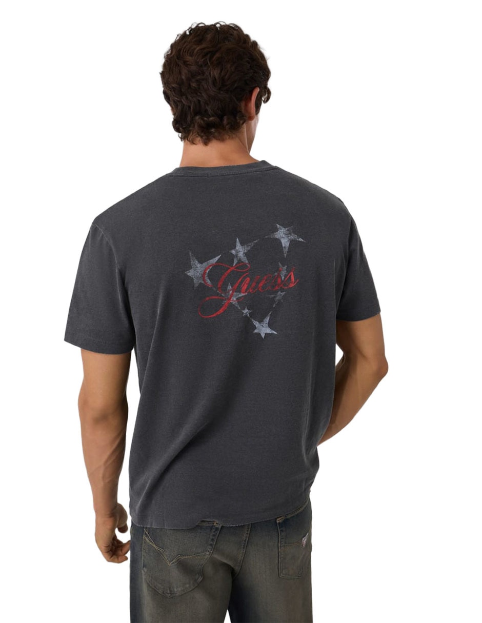Playera cuello redondo para hombre 2