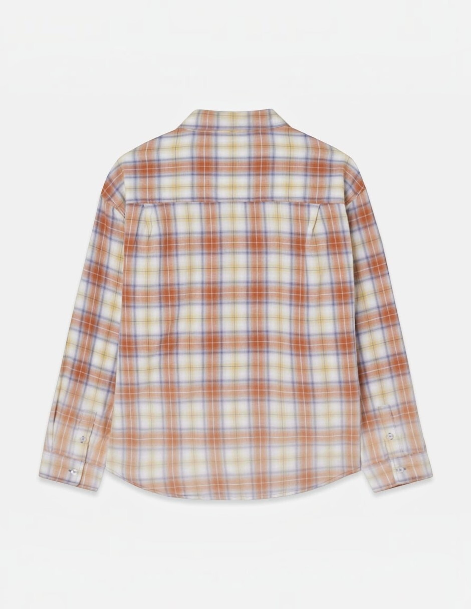Camisa casual manga larga para hombre 5