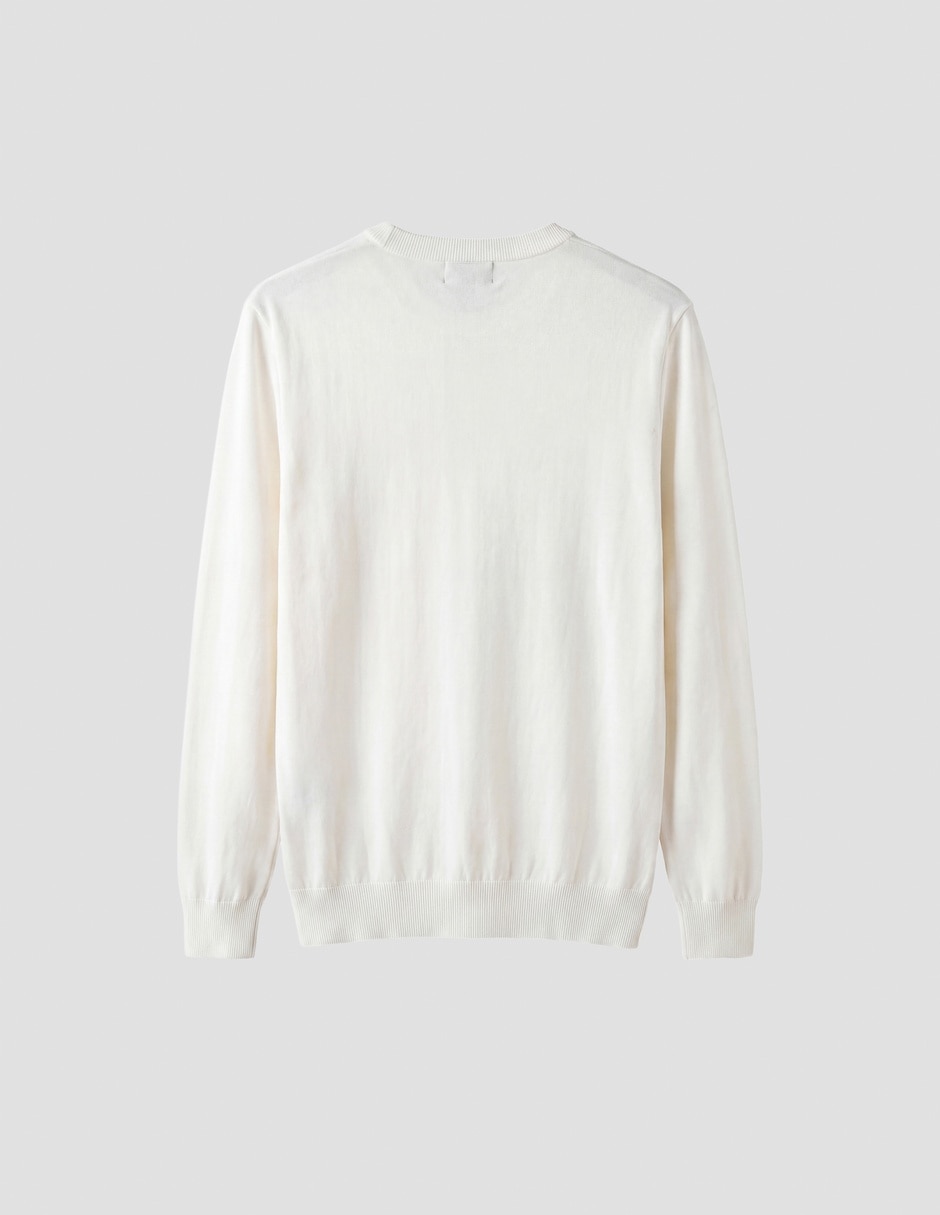 Suéter cuello redondo para hombre 4