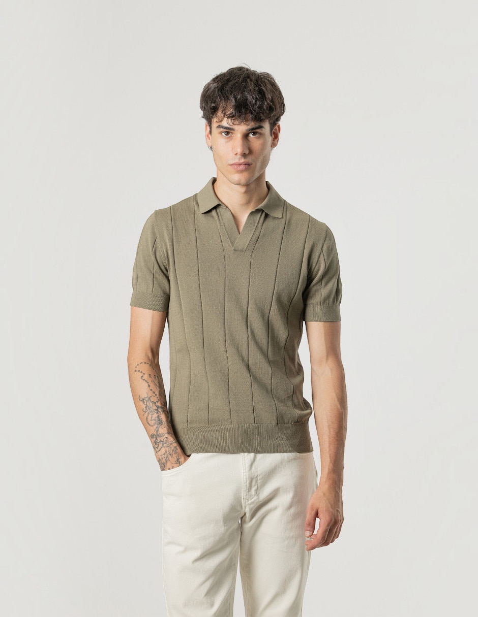 Playera tipo polo para hombre